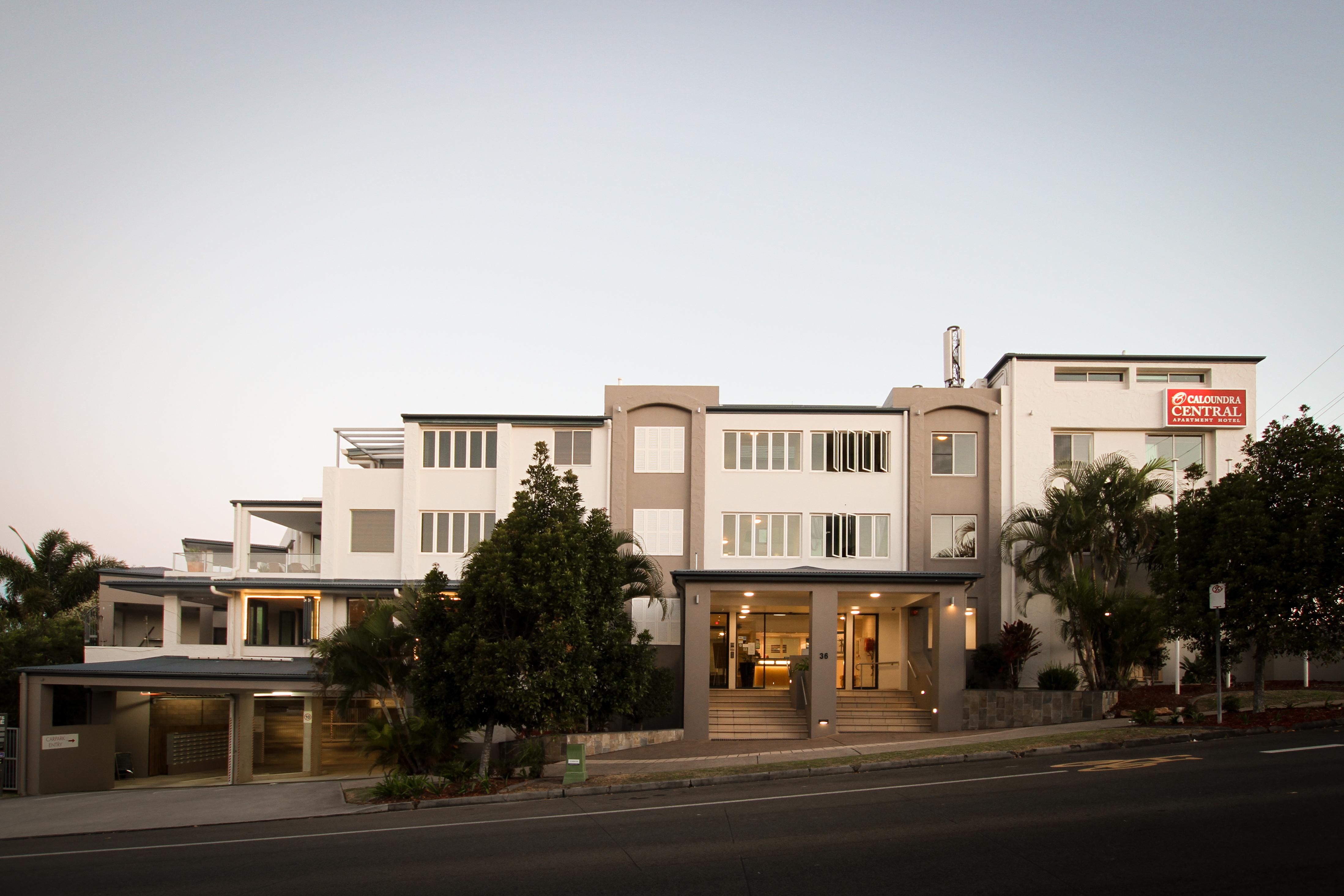 Caloundra Central Apartment Hotel Official Exteriér fotografie