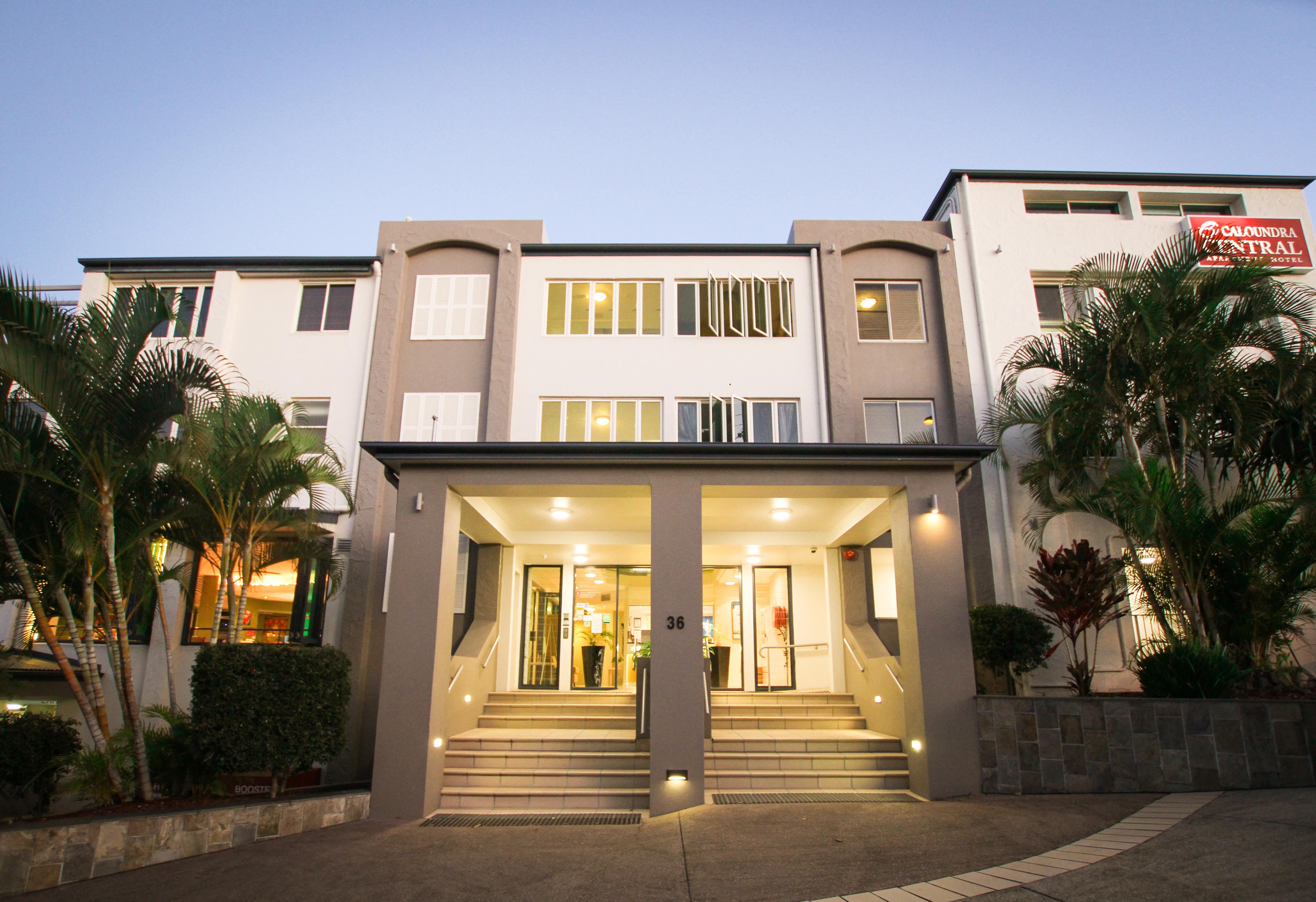 Caloundra Central Apartment Hotel Official Exteriér fotografie