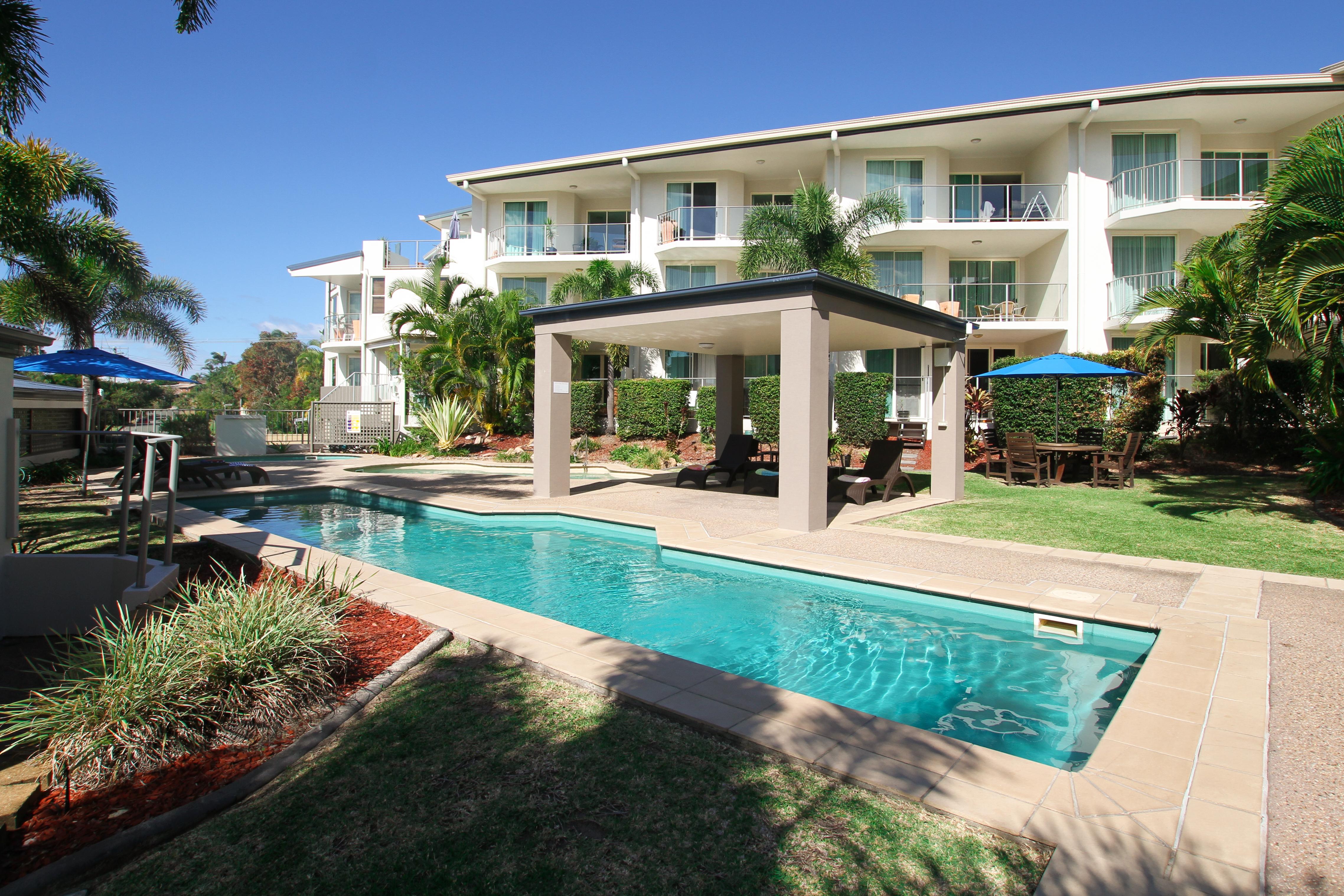 Caloundra Central Apartment Hotel Official Exteriér fotografie